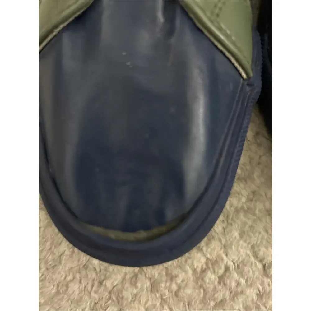 Naruto Shippuden Kakashi Run Hi-Top Sneakers Size 9 Blue Green Silver Anime